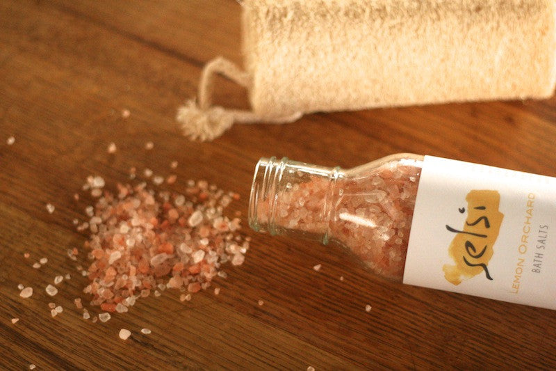 Healing Bath Salts - Lemon Orchard